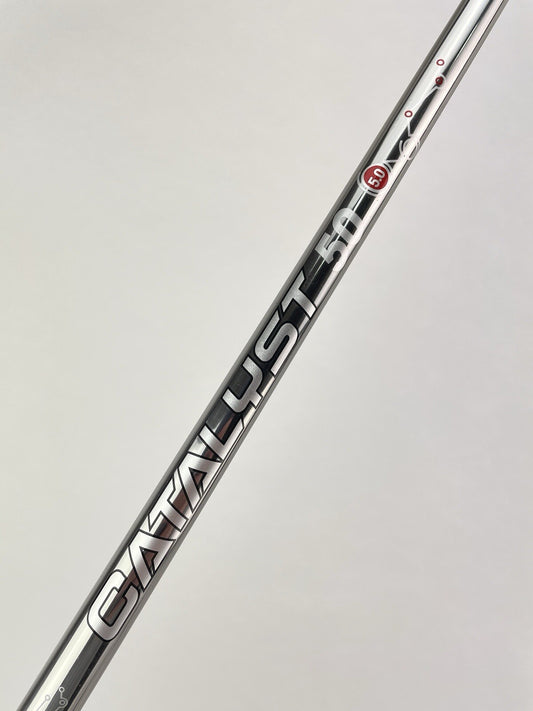 Catalyst 50 Iron Shaft 5.0 Senior Flex Graphite 34.5" /0.370 Parallel /203800