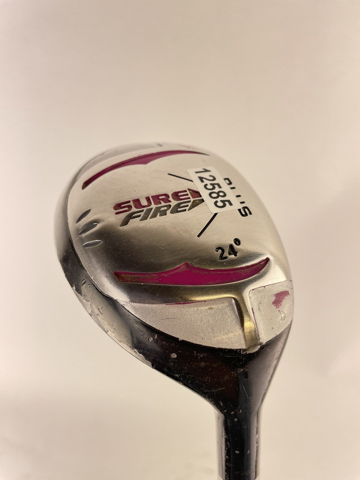 Sure Fire Ladies 4 Hybrid 24* Ladies Graphite /Right /New Grip /1258516