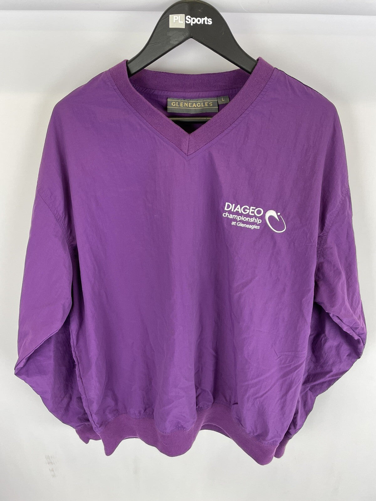 Gleneagles Golf Pullover Jacket The Diageo Championship UK L (50”) /Purple 205170