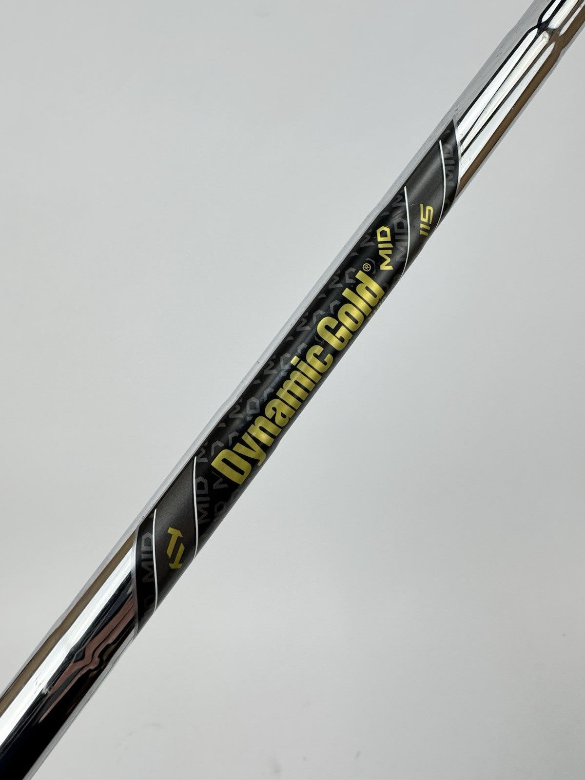 Dynamic Gold Mid 115 Iron Shaft X100 X Flex Steel 35” /0.355 Tapered /343851