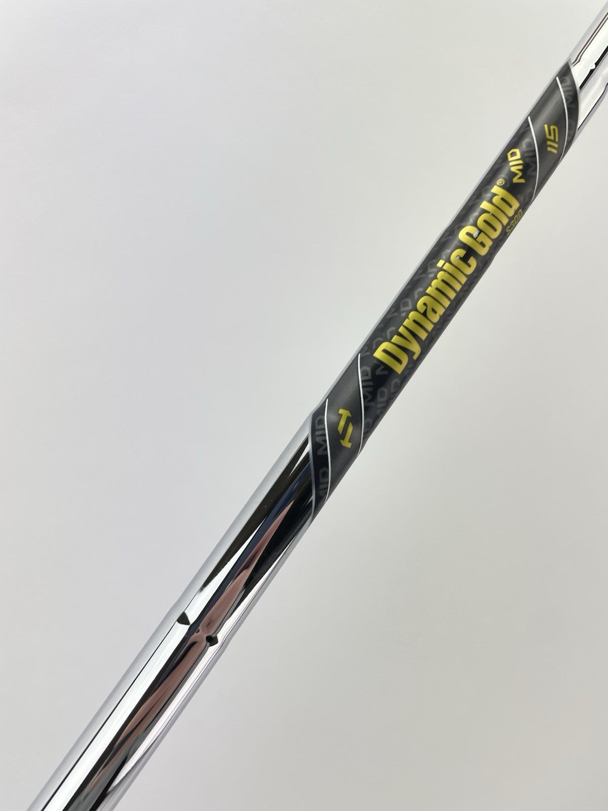 Dynamic Gold 115 Iron Shaft Mid S300 Stiff Flex Steel 36” /0.355 Tapered /299622