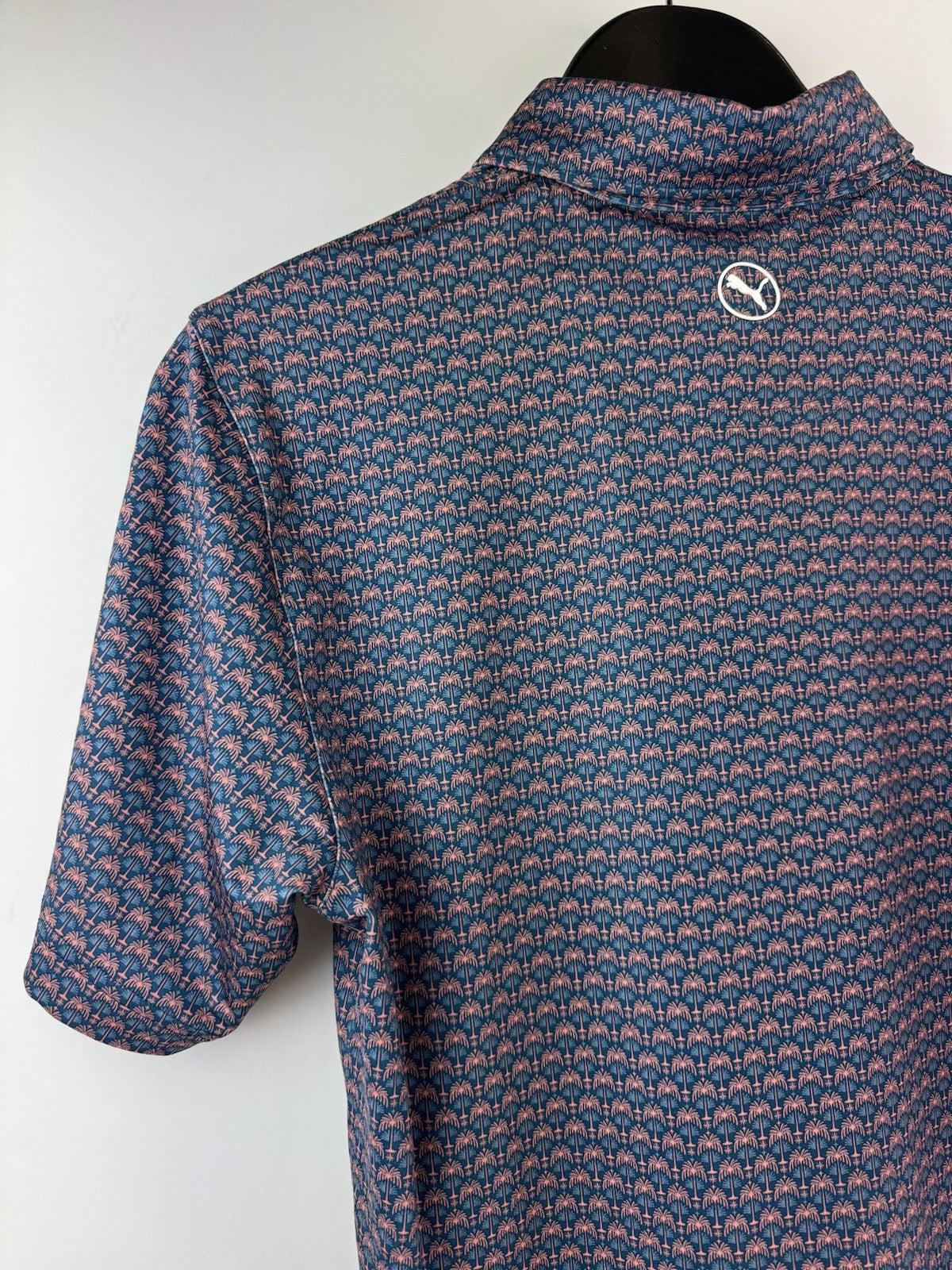 Puma Golf Mens Polo Shirt Mattr Palm Deco Polo UK Mens Size Small /New /311398