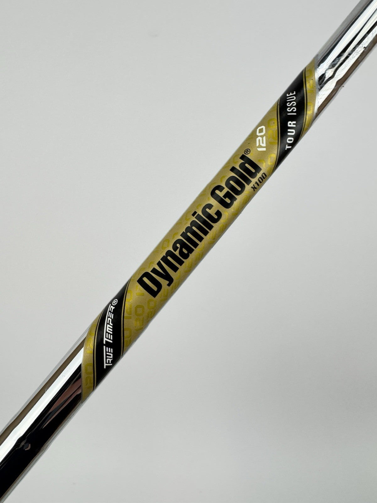 Dynamic Gold X100 Iron Shaft Tour Issue X Flex Steel 35.75”:0.355 Tapered /327670