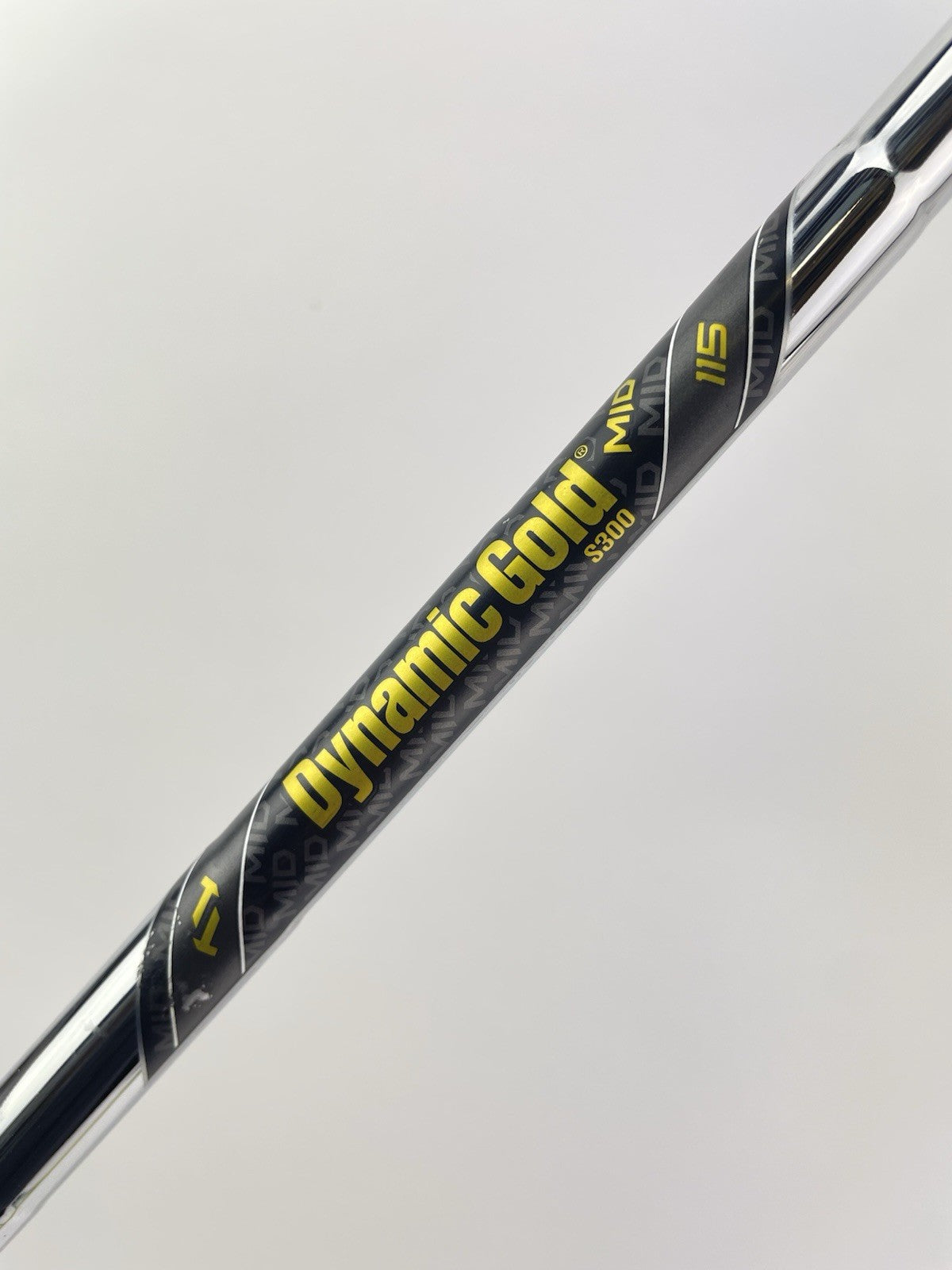 Dynamic Gold Mid 115 Iron Shaft Regular Flex Steel 35.5” /0.355 Tapered /301371