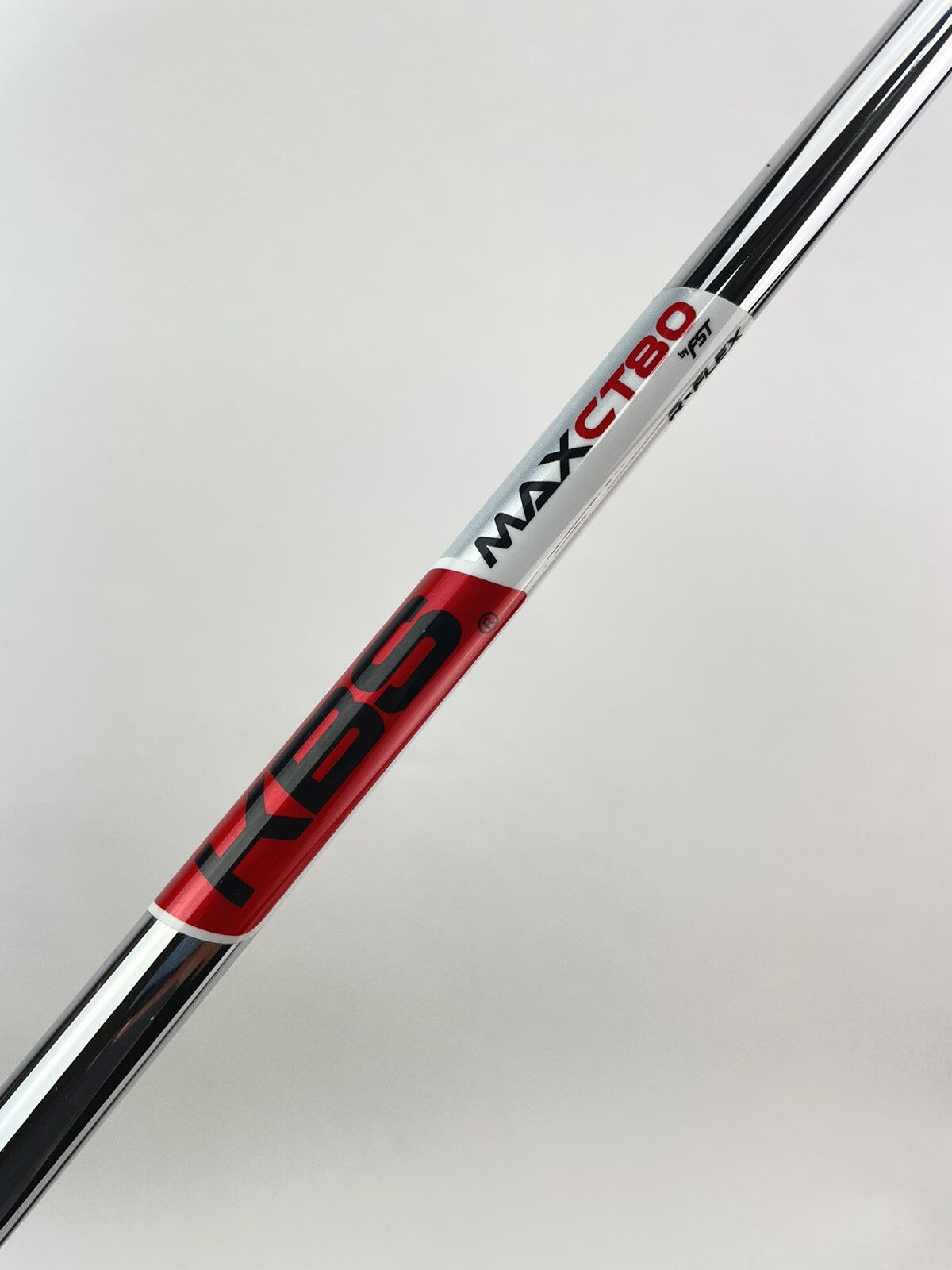 KBS Max CT80 Iron Shaft Regular Flex Steel 35" /0.370 Parallel /176600