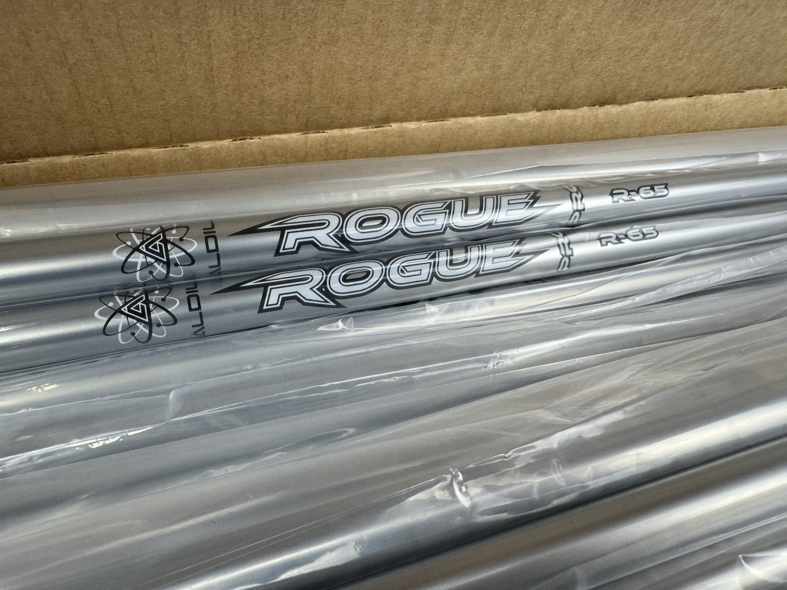 Aldila Rogue Pro 65 Iron Shaft Bundle Wholesale (100) Regular Graphite /0.3702