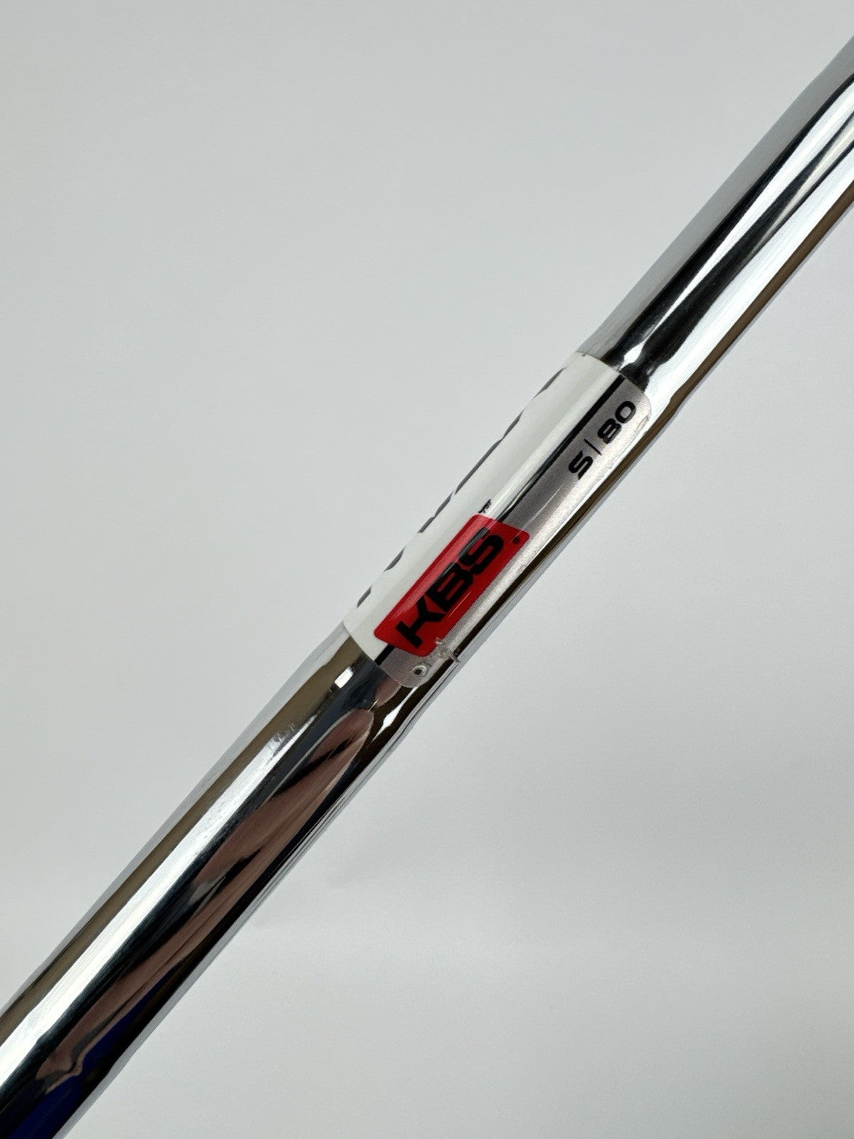 KBS Max 80 Iron Shaft Stiff Flex Steel 35.5” /0.370 Parallel /323584