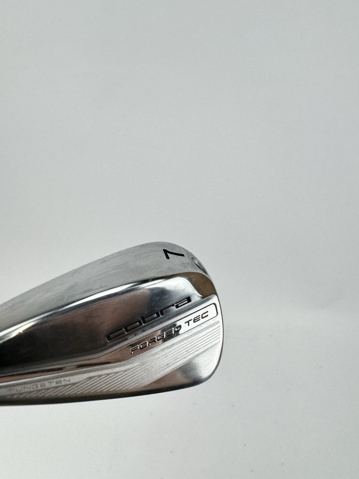 Cobra Forged Tec 7 Iron Left Handed Regular Flex Steel -1/2” /Demo /314545