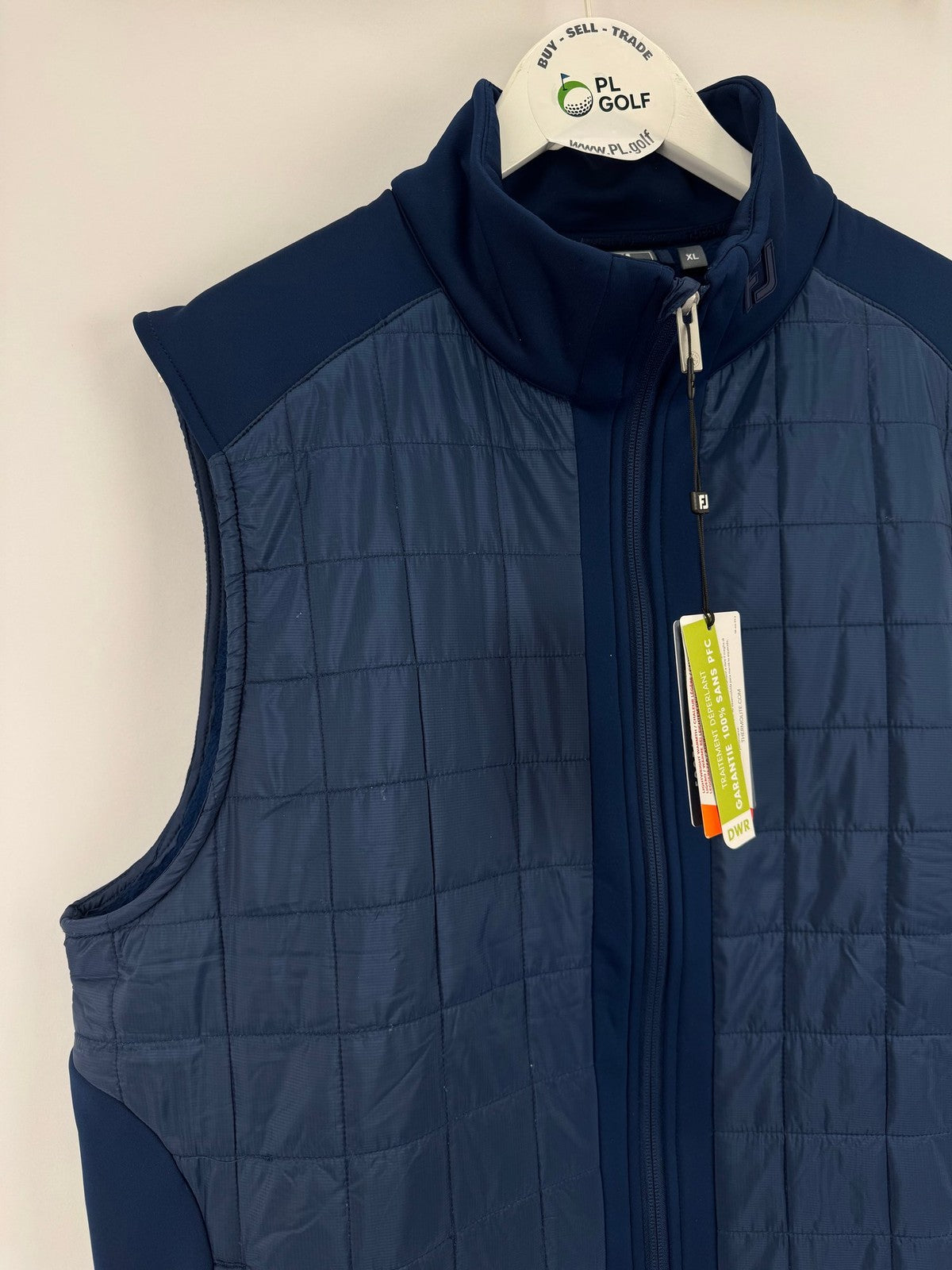 FootJoy Thermo Series Lightweight Insulated Golf Vest Men's Size XL Navy /330101