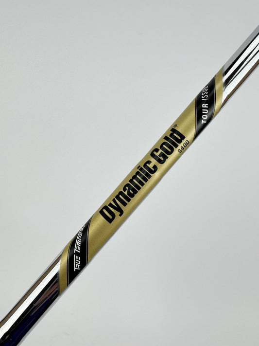 Dynamic Gold S400 Iron Shaft Tour Issue Stiff Steel 35.25” /0.355 Tapered /332680