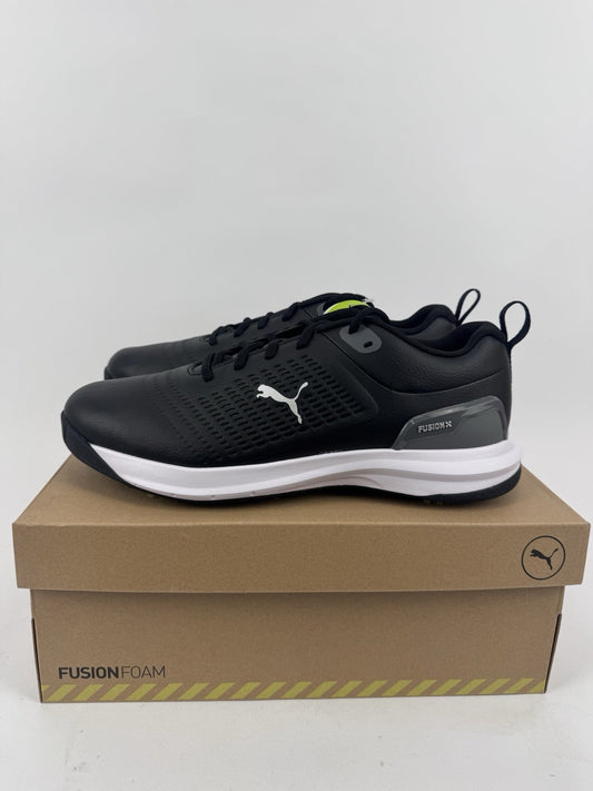 Puma Fusion Plus Spiked Golf Shoes Men's Size UK 9.5 Black Waterproof/320300