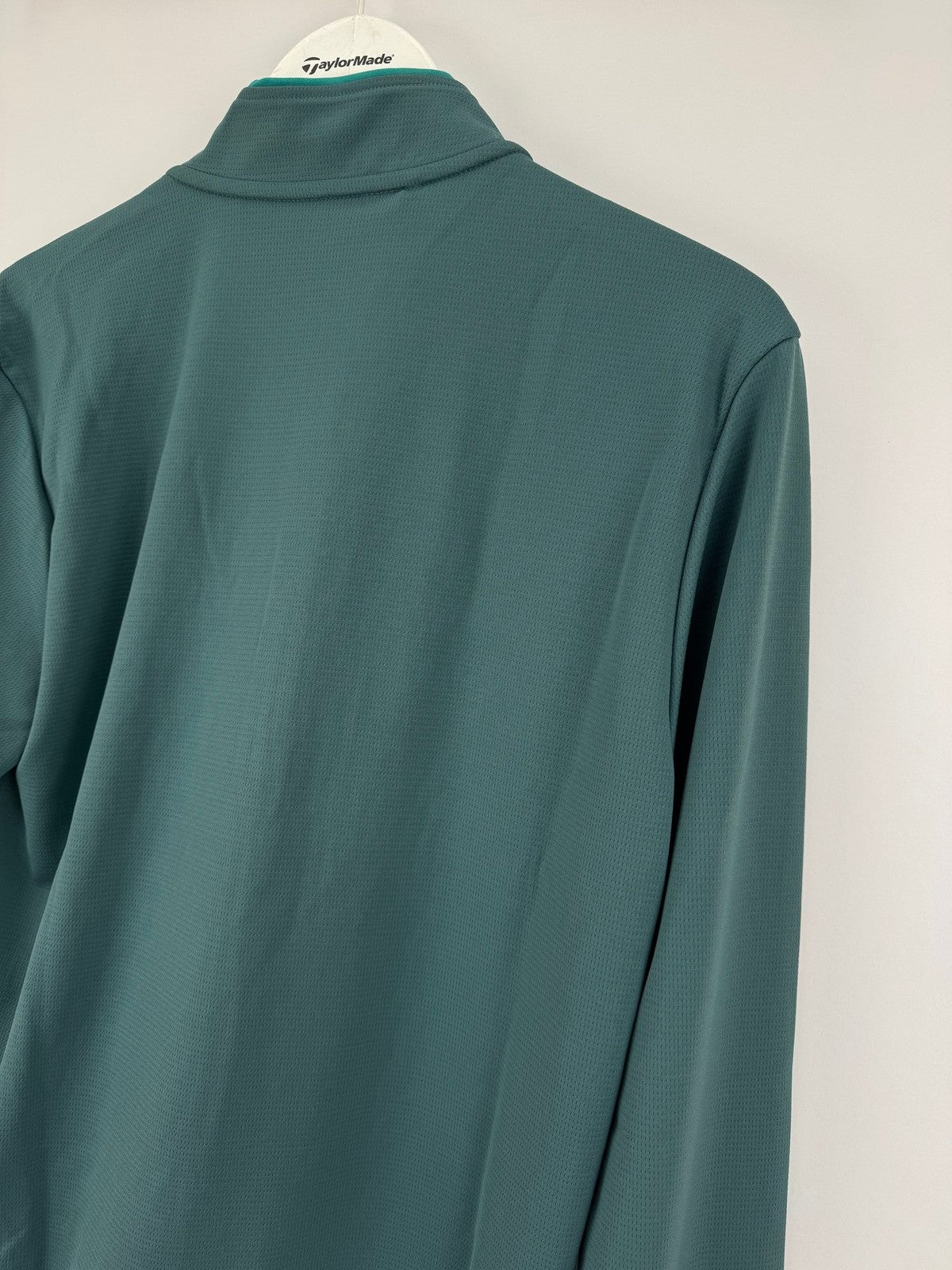 Adidas Core Light Weight Quarter Zip Pullover Men's Size Small Teal Golf/3255610