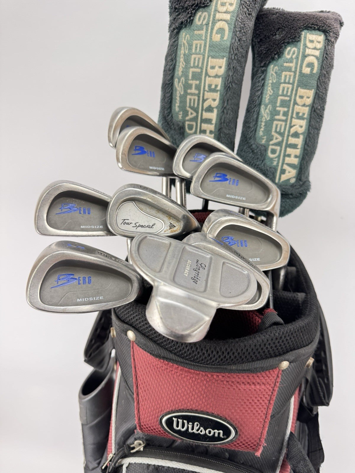 Ladies Golf Package Set Callaway Wilson 12 Clubs /Right /New Grips /Bag /350221
