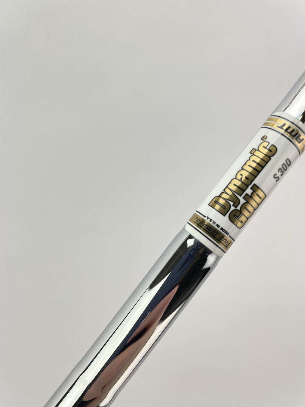 Dynamic Gold AMT Iron Shaft S300 Stiff Steel 35.5” /0.355 Tapered /286091
