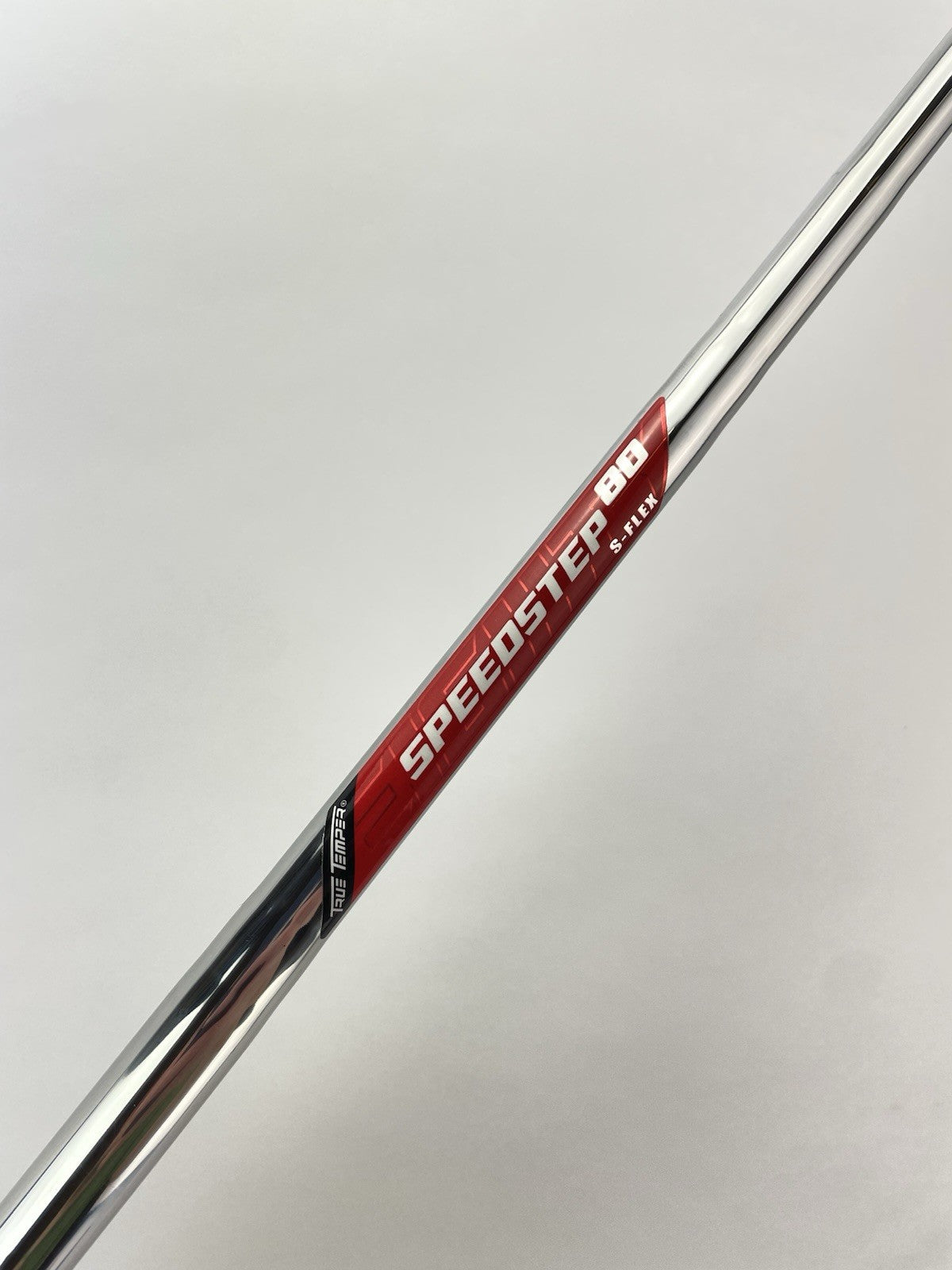 True Temper SpeedStep 80 Iron Shaft Stiff Flex Steel 35.25”/0.370 Parallel/288380