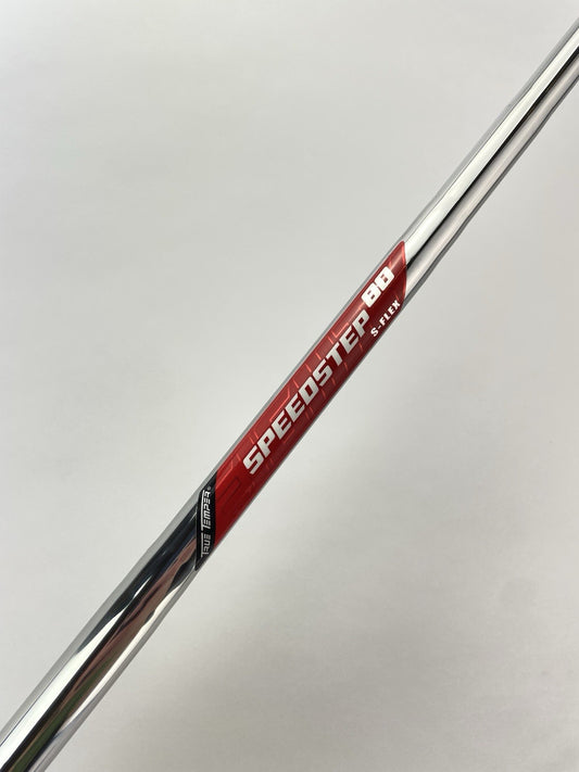 True Temper SpeedStep 80 Iron Shaft Stiff Flex Steel 35.25”/0.370 Parallel/288380