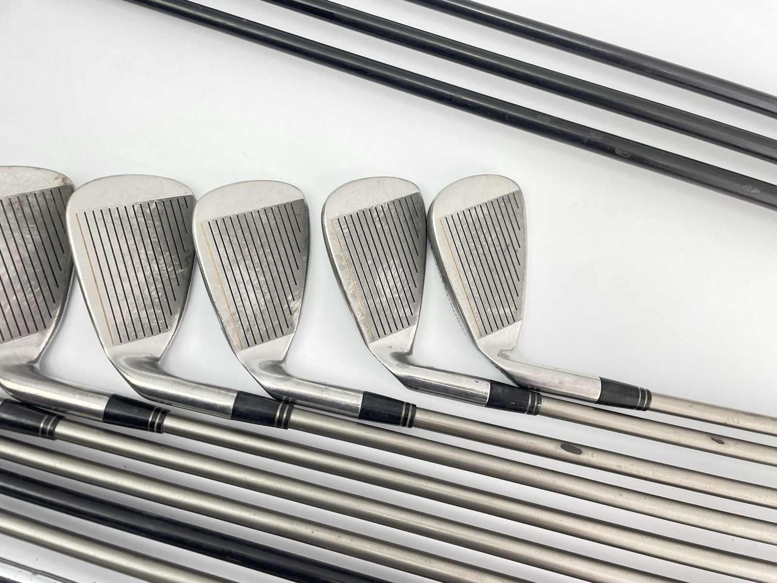 Mens Golf Package Set 13 Clubs Regular Flex /Right /New Grips /Cart Bag /2891610