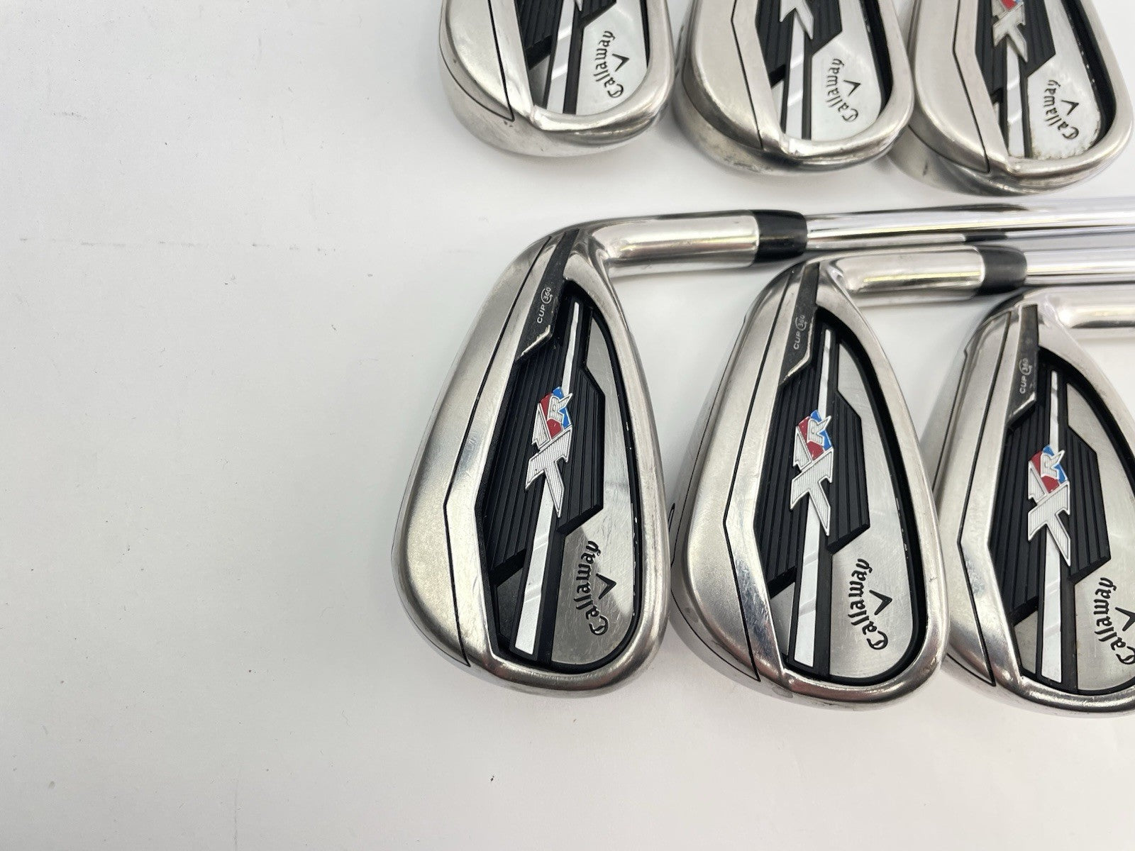 Callaway XR Iron Set 5-PW KBS Tour-V 110 Stiff Steel /Right /New Grips /273383