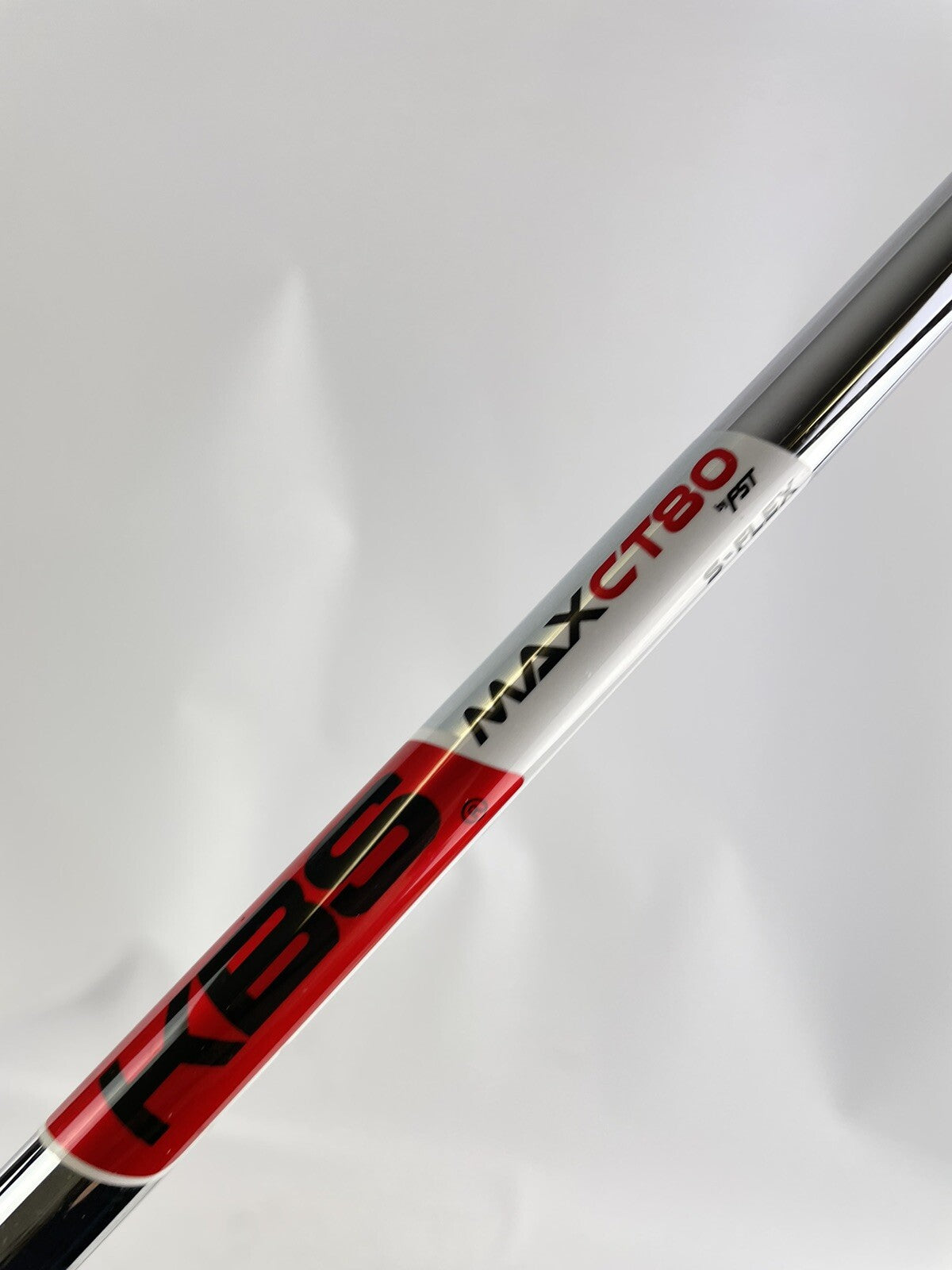KBS Max Iron Shaft CT80 Stiff Flex Steel 35” /0.370 Parallel /83272