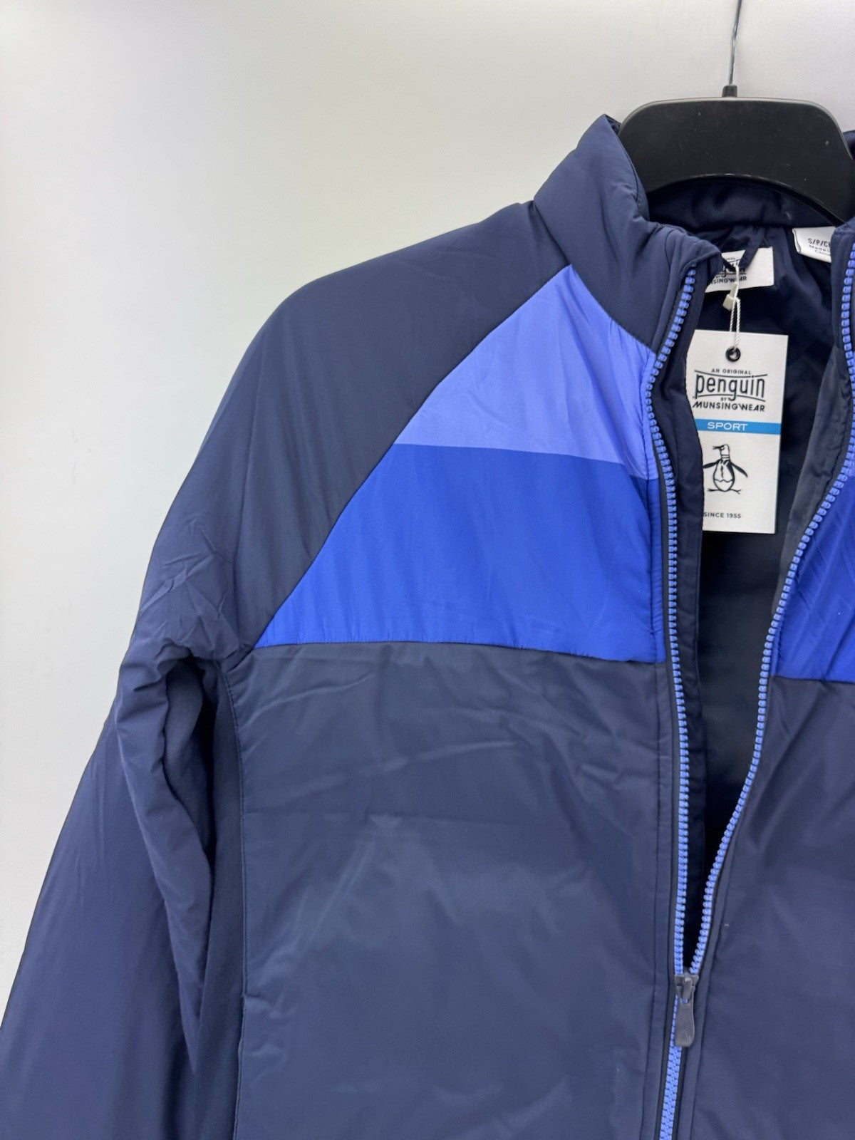 Penguin Golf Insulated Jacket Mixed Media Colour Blocked UK Small /New /252152