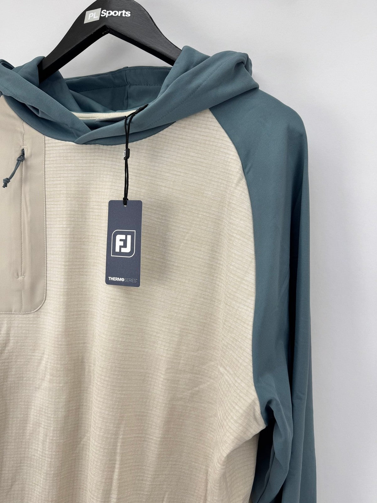 FootJoy Thermo Series Pullover Hoodie 2XL Men Stone Green/337583