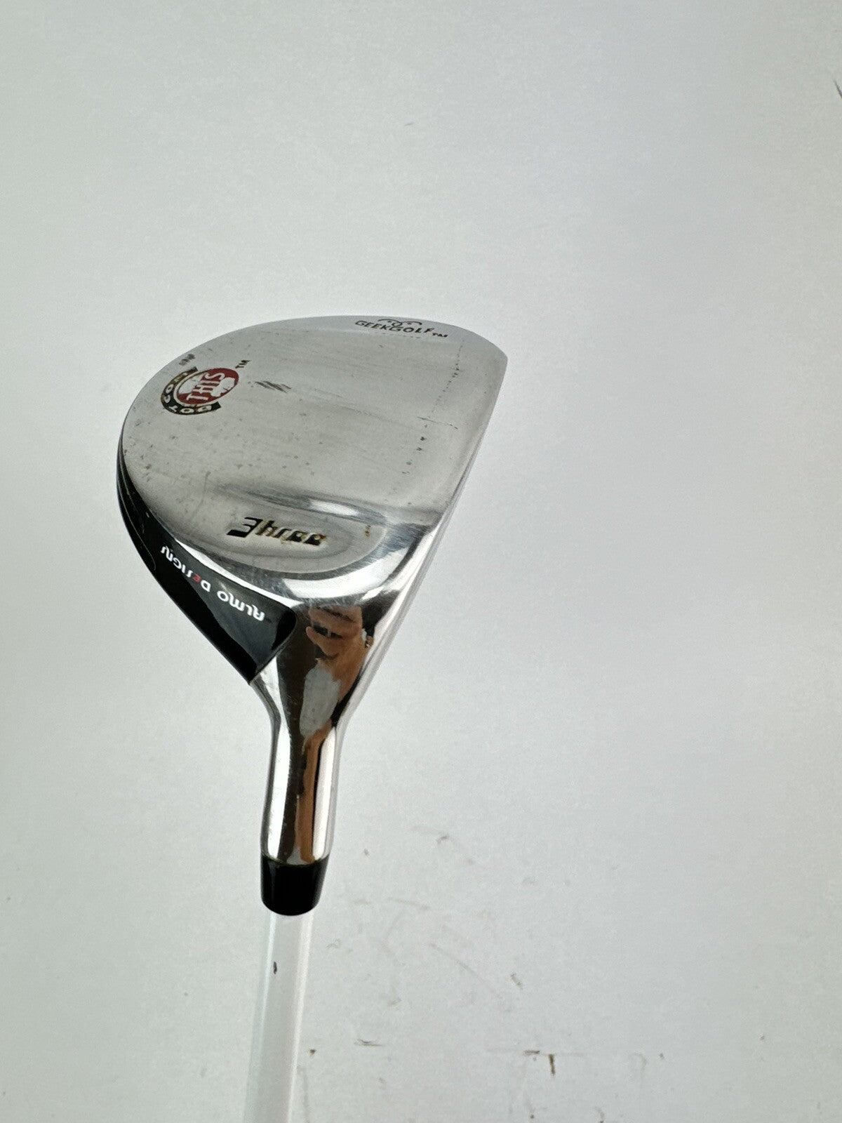 Geek Golf 3 Wood Dot Com This Regular Graphite /Right Handed /Golf Pride /189005