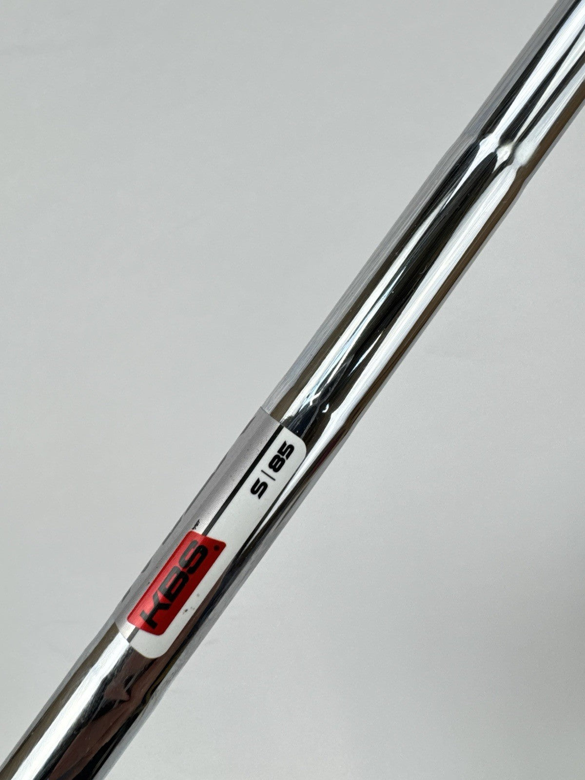 KBS Max 85 Iron Shaft Stiff Flex Steel 35.5” /0.370 Parallel /349627