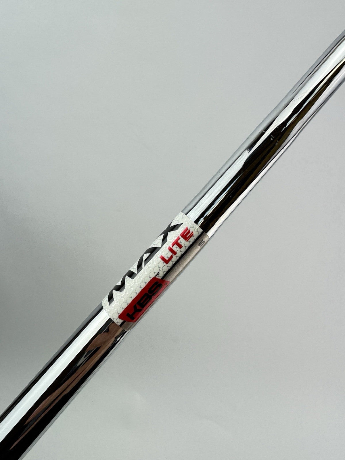 KBS Max Lite Iron Shaft Stiff Flex Steel 35.25” /0.370 Parallel /308482