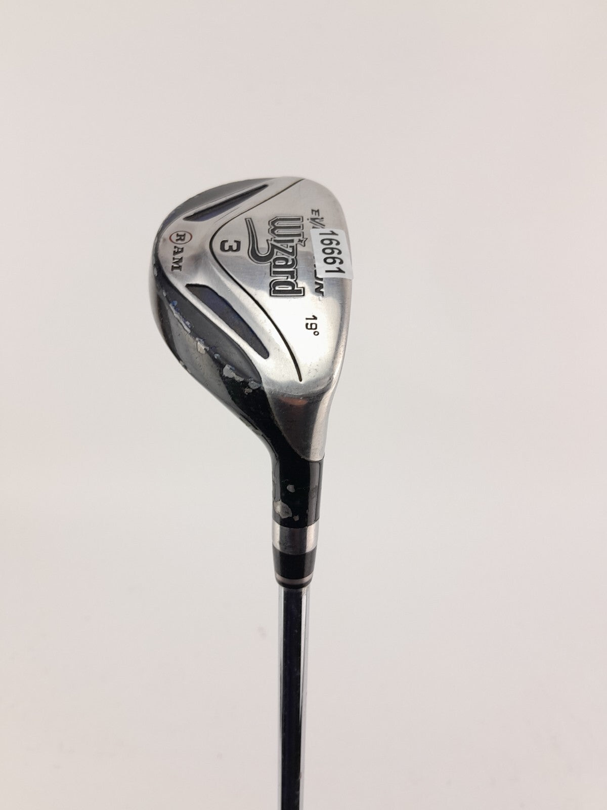 Ram Wizard 3 Hybrid 19* Evolution Regular Steel /Right Hand /New Grip /1666119