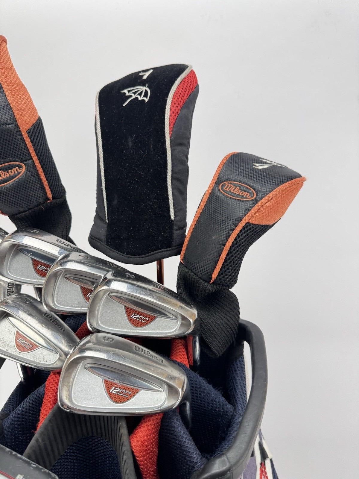 Wilson Golf Package Set 11 Clubs Regular Flex /New Grips /Right /Bag /359772