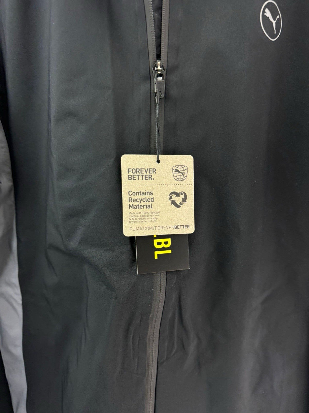 Puma Golf Mens DRYLBL Waterproof Rain Jacket Size Small Black Slate New /306524