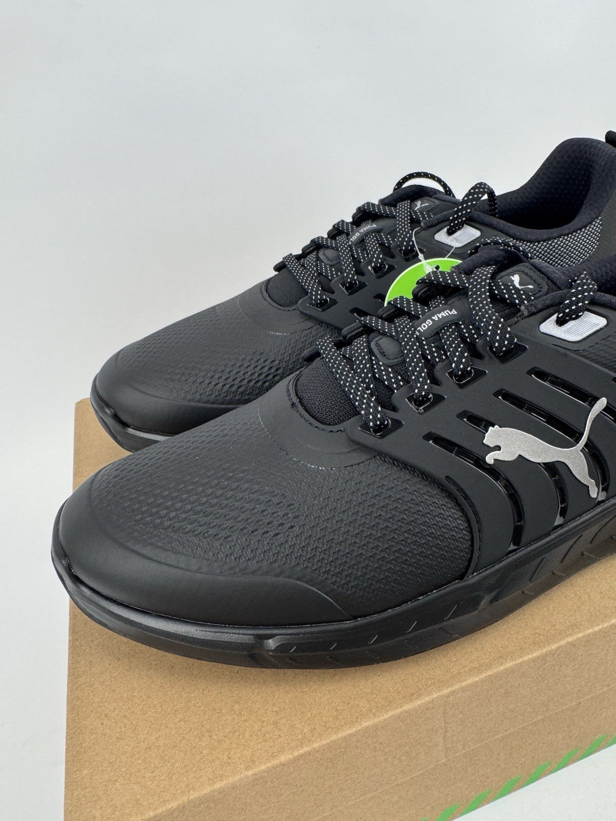 Puma Ignite Elevate 2 Tour Men's Golf Shoes Size UK 7.5 Black Waterproof/319295