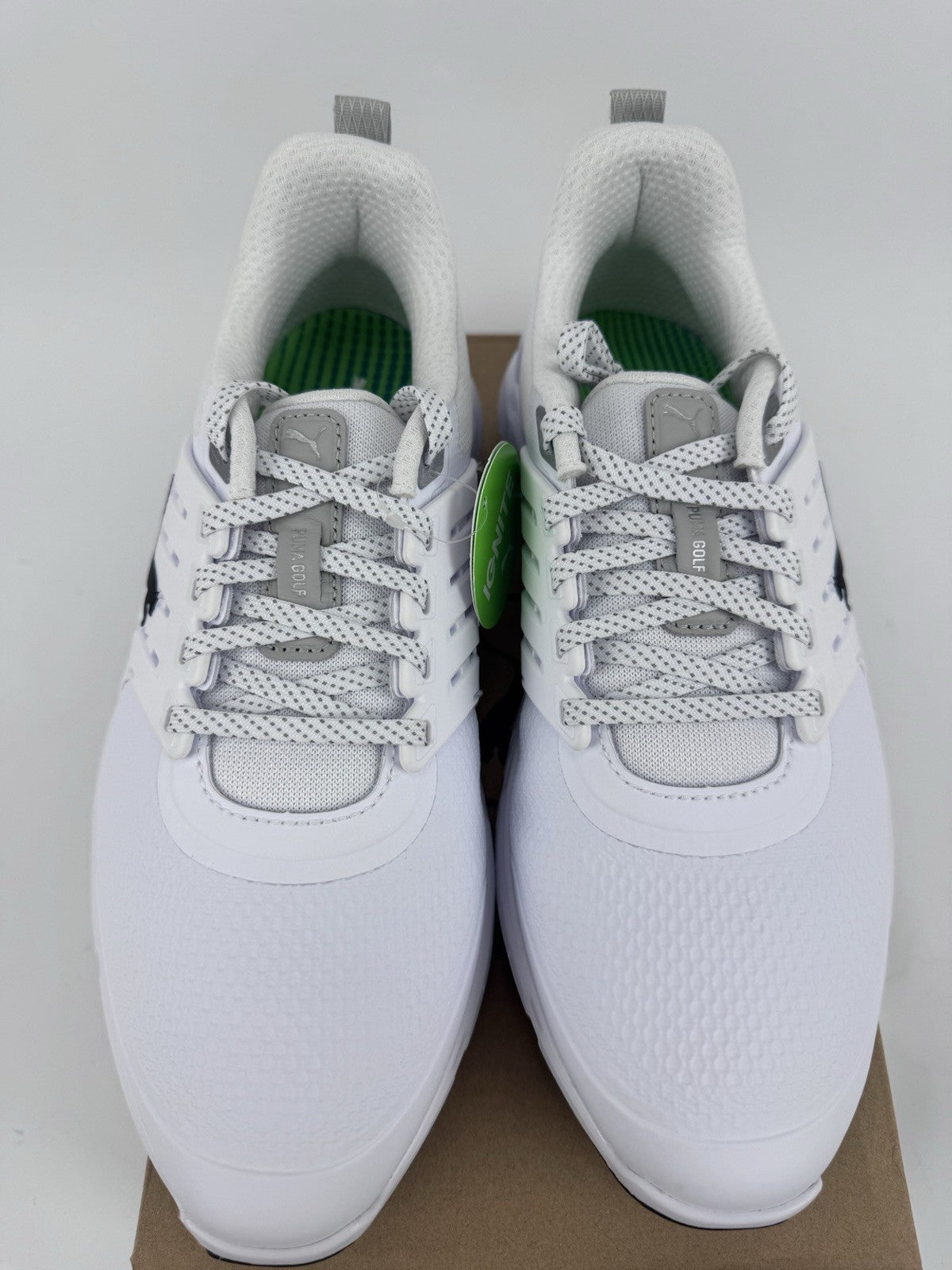 Puma Ignite Elevate 2 Tour Men's Golf Shoes Size UK 7.5 White Waterproof/319183