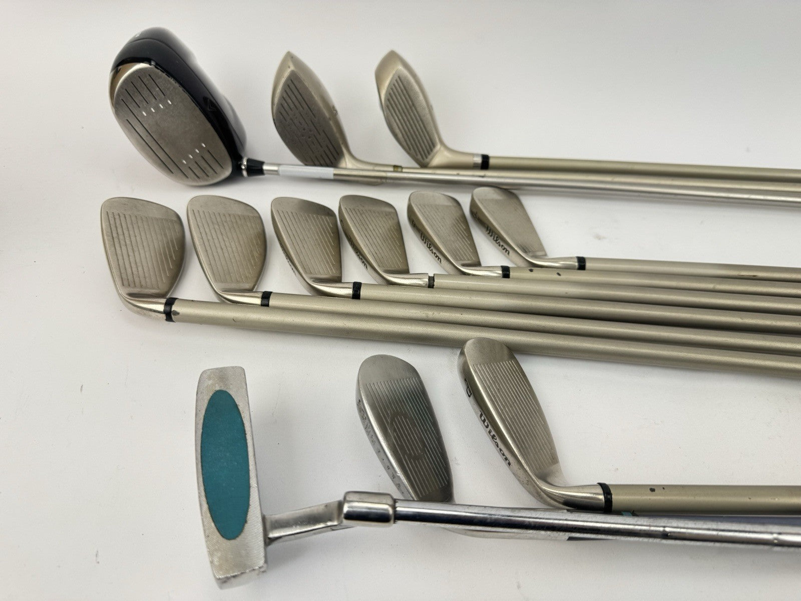Ladies Golf Package Set Callaway/Wilson 12 Clubs /Right /Bag /New Grips /339888