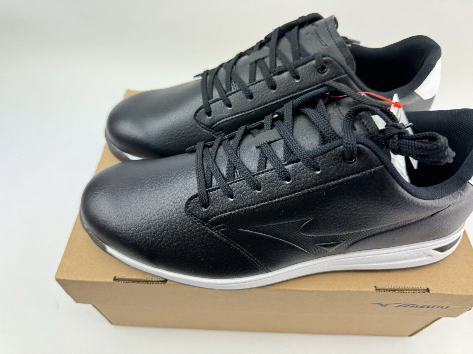 Mizuno Waterproof Golf Shoes G Style UK 7.5 /Spikeless /Black /New /196124