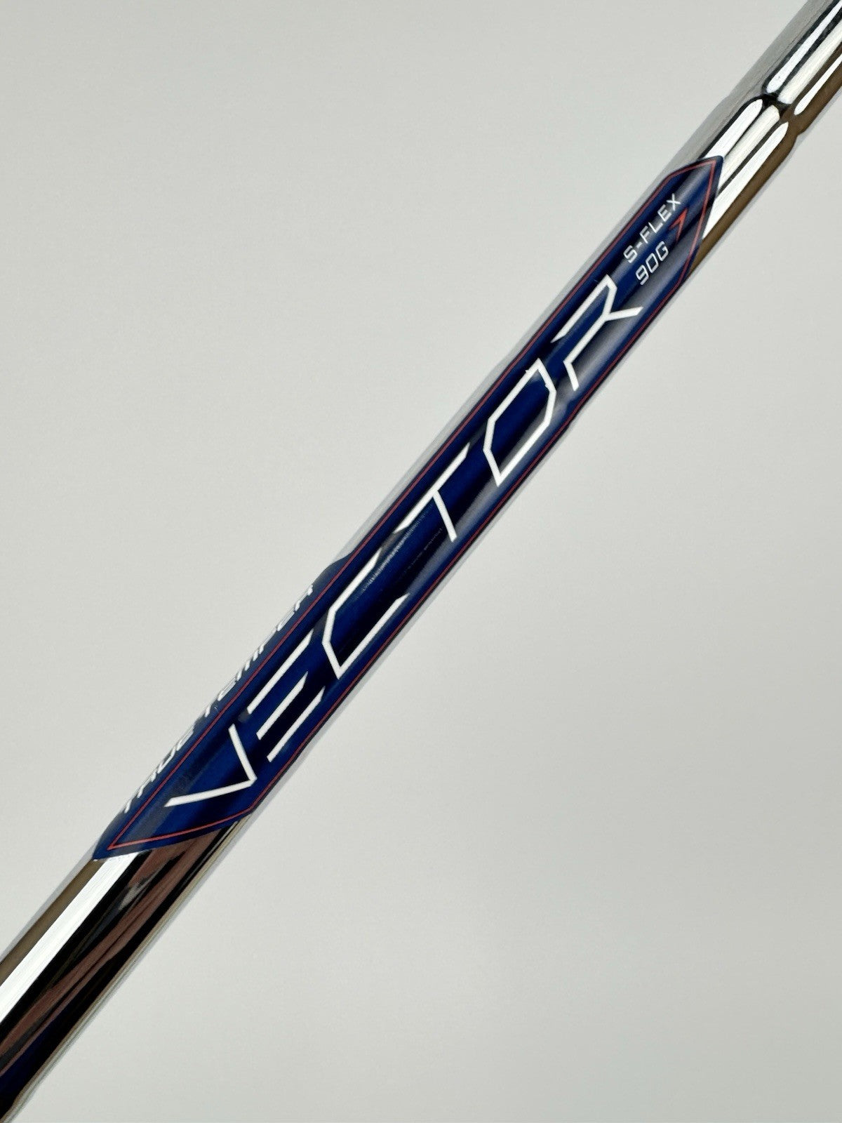 True Temper Vector Iron Shaft 90G Stiff Flex Steel 35” /0.370 Parallel /326760