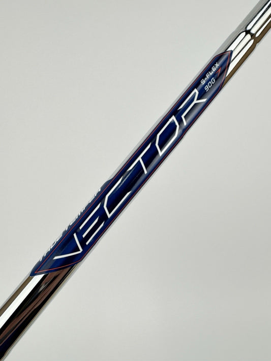 True Temper Vector Iron Shaft 90G Stiff Flex Steel 35” /0.370 Parallel /326760