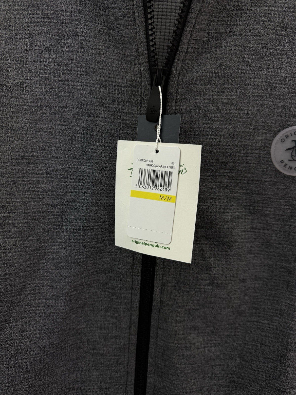 Penguin Golf Mens Bomber Jacket Full Zip 80s Colourblock UK M /New /237278