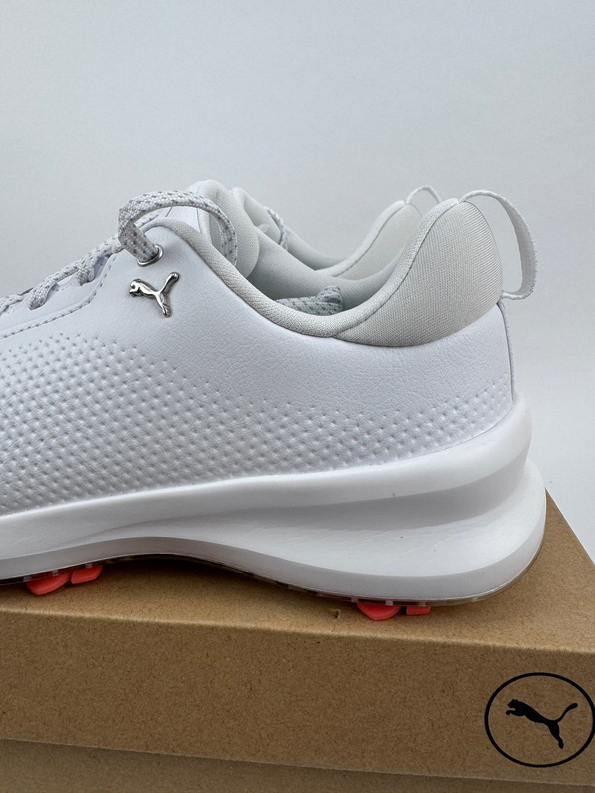 Puma Ignite Blaze 2 Golf Shoes Women's Size UK 6 White Peach Frost /321181