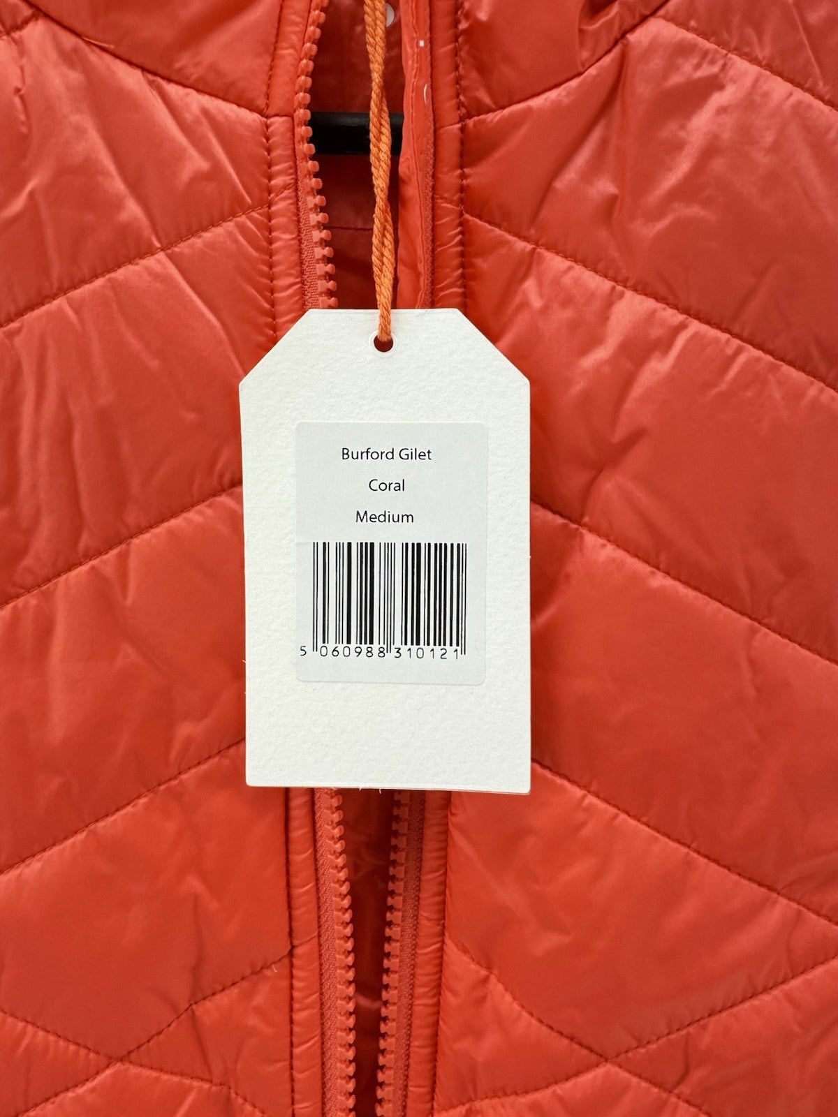 Forelson Golf Women’s Gilet Burford Coral Colour UK Medium (10) New /298107