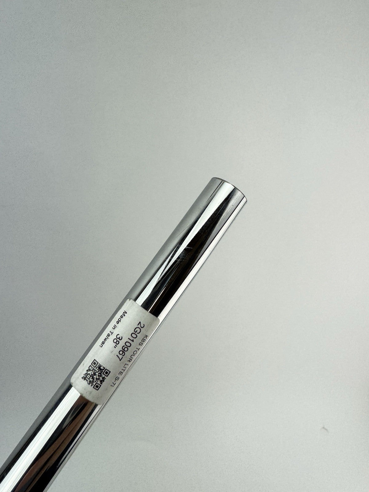 KBS Tour Lite Iron Shaft Stiff Flex Steel 36.25” /0.355 Tapered /3100110