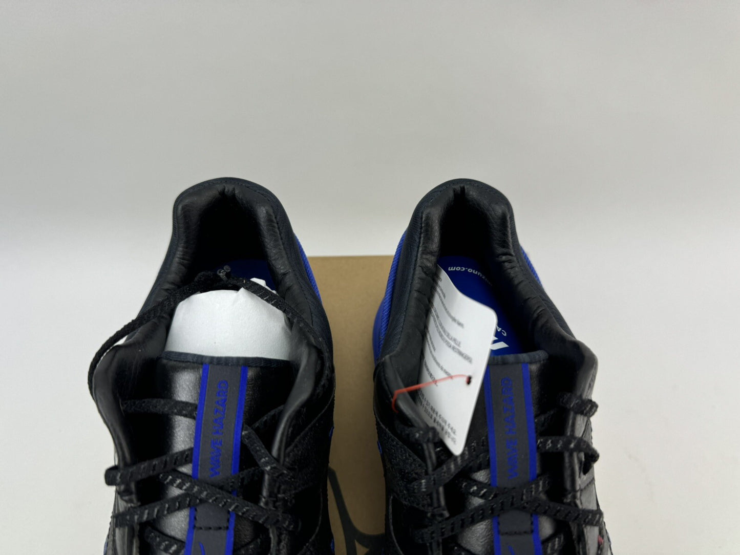 Mizuno Wave Hazard Golf Shoes Mens UK 9 Black/Blue /Spikeless /New /196078