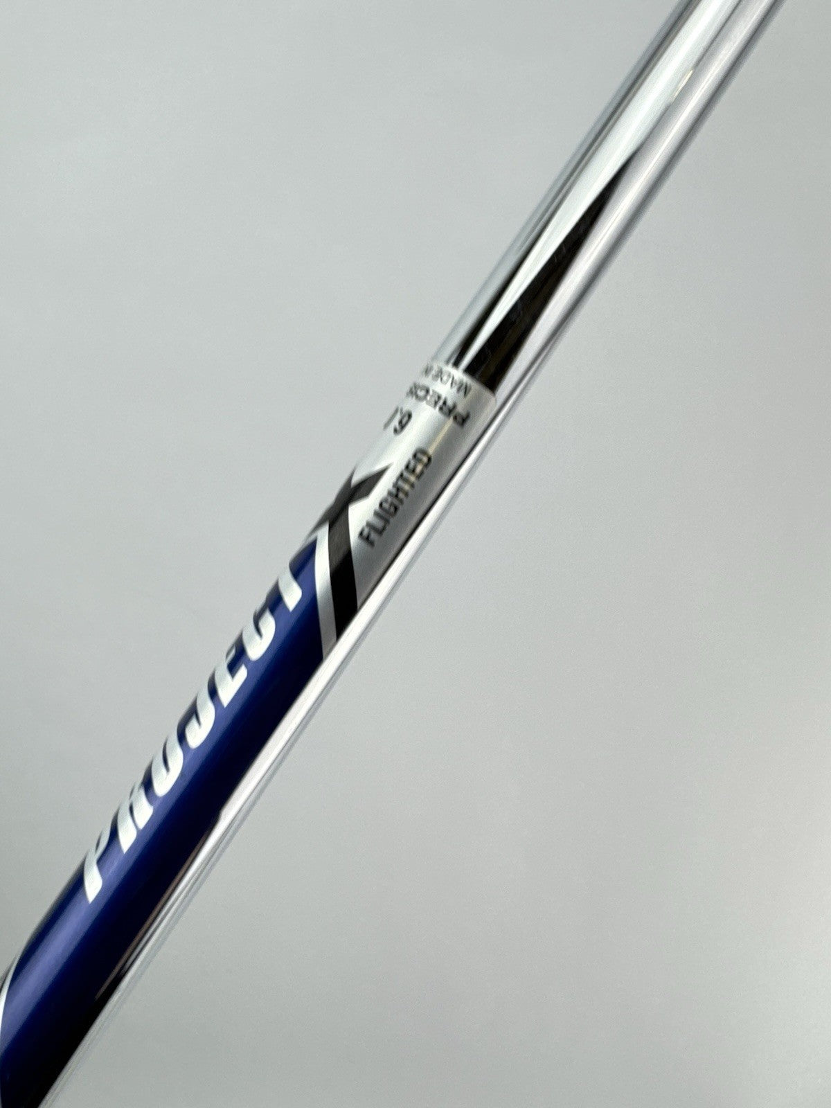 Project X Iron Shaft 6.0 Stiff Flex Steel Flighted 37.5” /New /310545