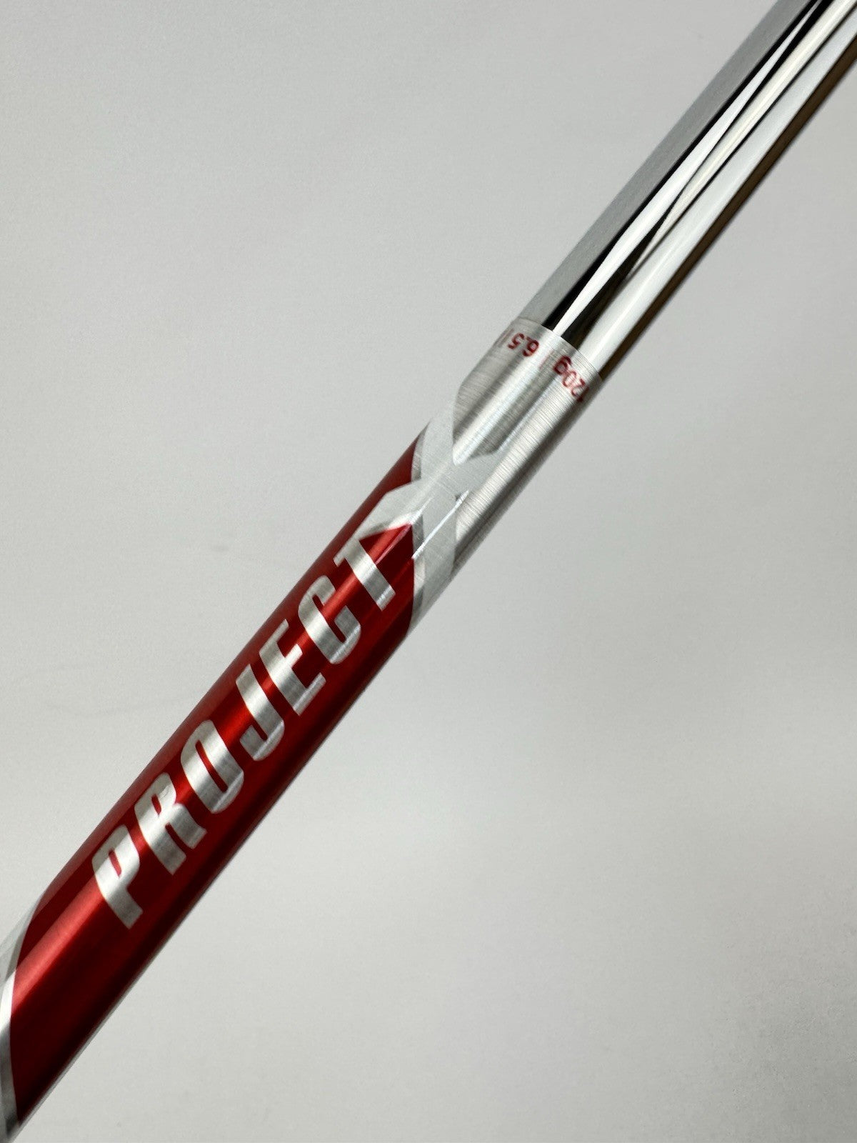 Project X Red 6.5 Iron Shaft X Flex Steel 120G 35” /0.355 Tapered /346283