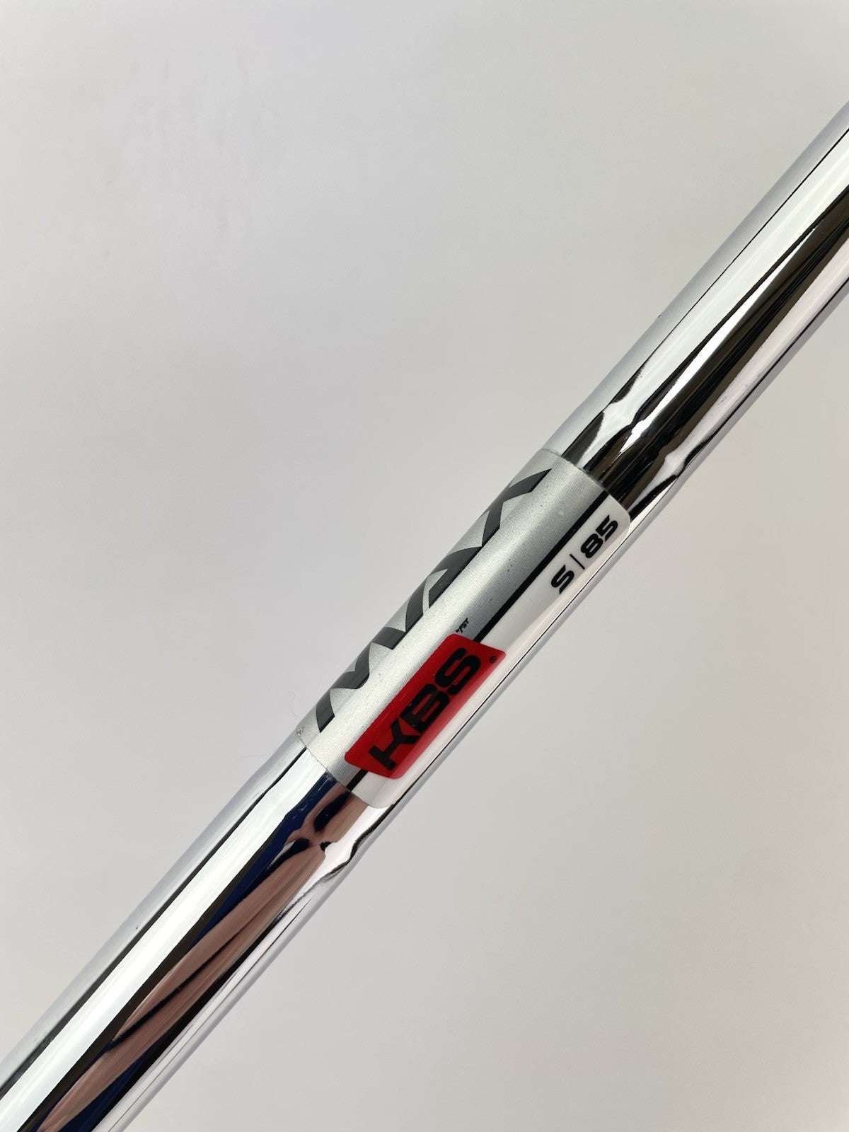 KBS Max 85 Iron Shaft Stiff Flex Steel 35.25 /0.370 Parallel Tip /249315