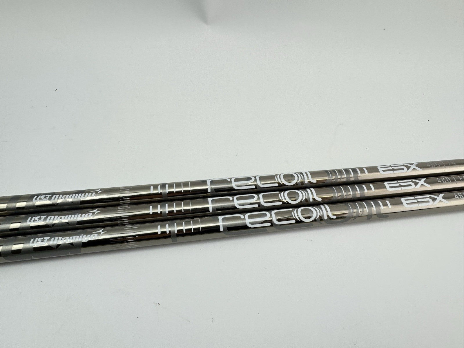 UST Mamiya Recoil Wedge Shaft Set (3) ESX F4 Stiff Graphite 0.355 Taper /297270