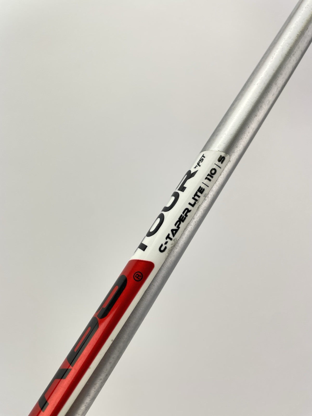 KBS Tour C-Taper Iron Shaft Lite 110 Stiff Flex Steel 35.5” /0.355 Tapered/299226