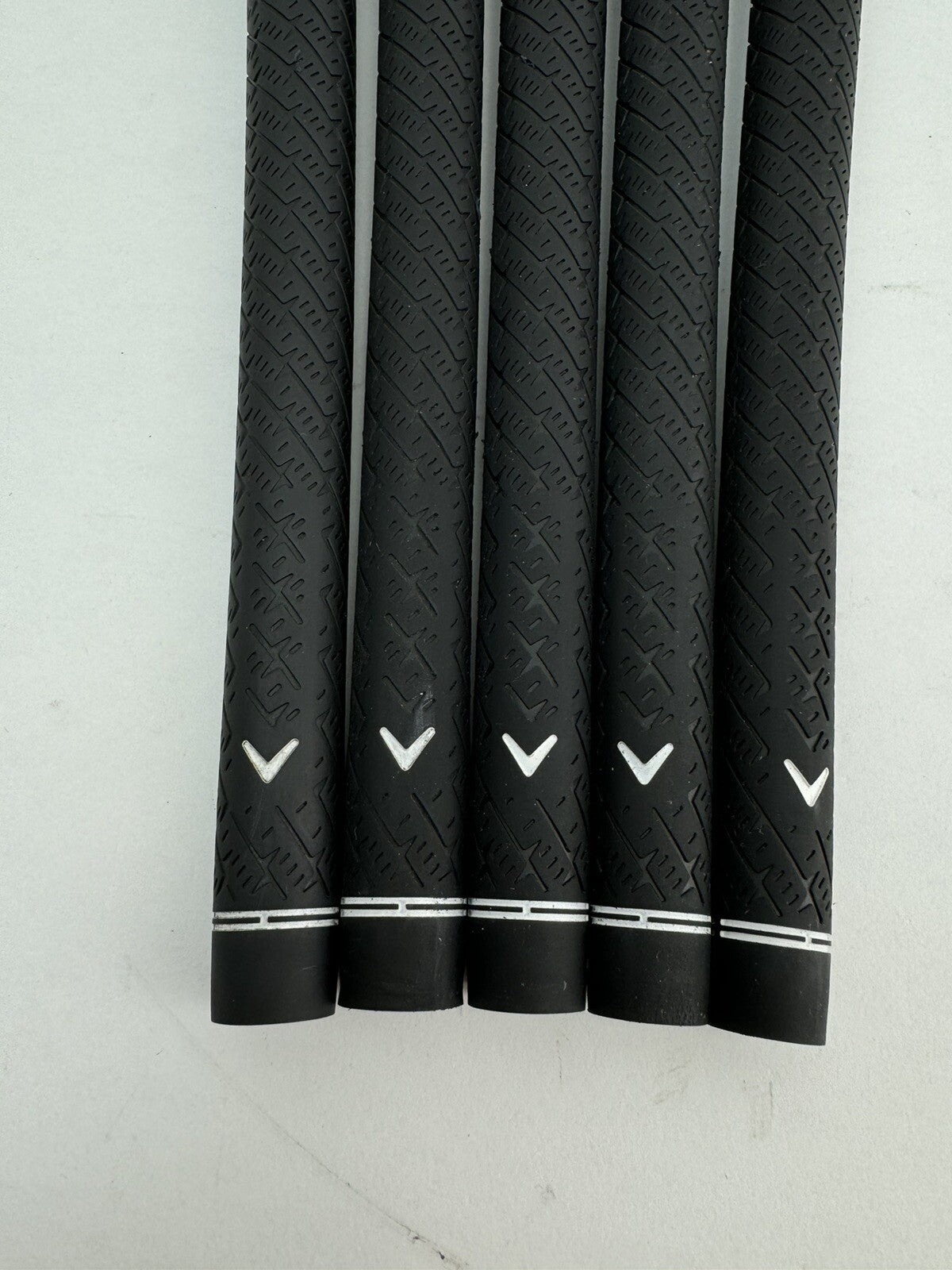 Golf Pride Z-Grip Golf Grips (5) Callaway /Standard /Black /White /Pulled /342001