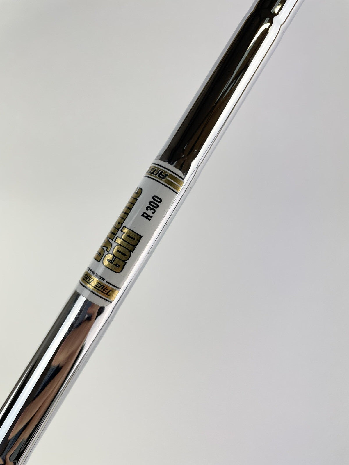 Dynamic Gold AMT R300 Iron Shaft Regular Flex Steel 35.5” /0.355 Tapered /126373