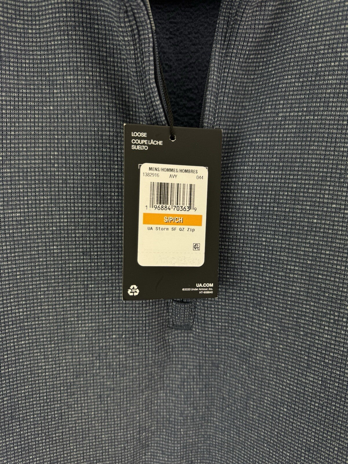 Under Armour Golf Pullover Storm 1/4 Zip /UK Small/Loose Fit /New /198377